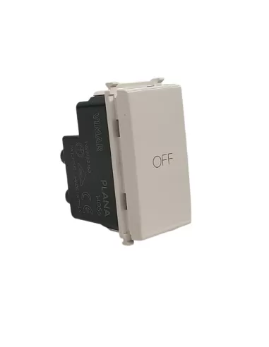 Vimar 14056.33 1P No Nc 10A Push Button Off Symbol